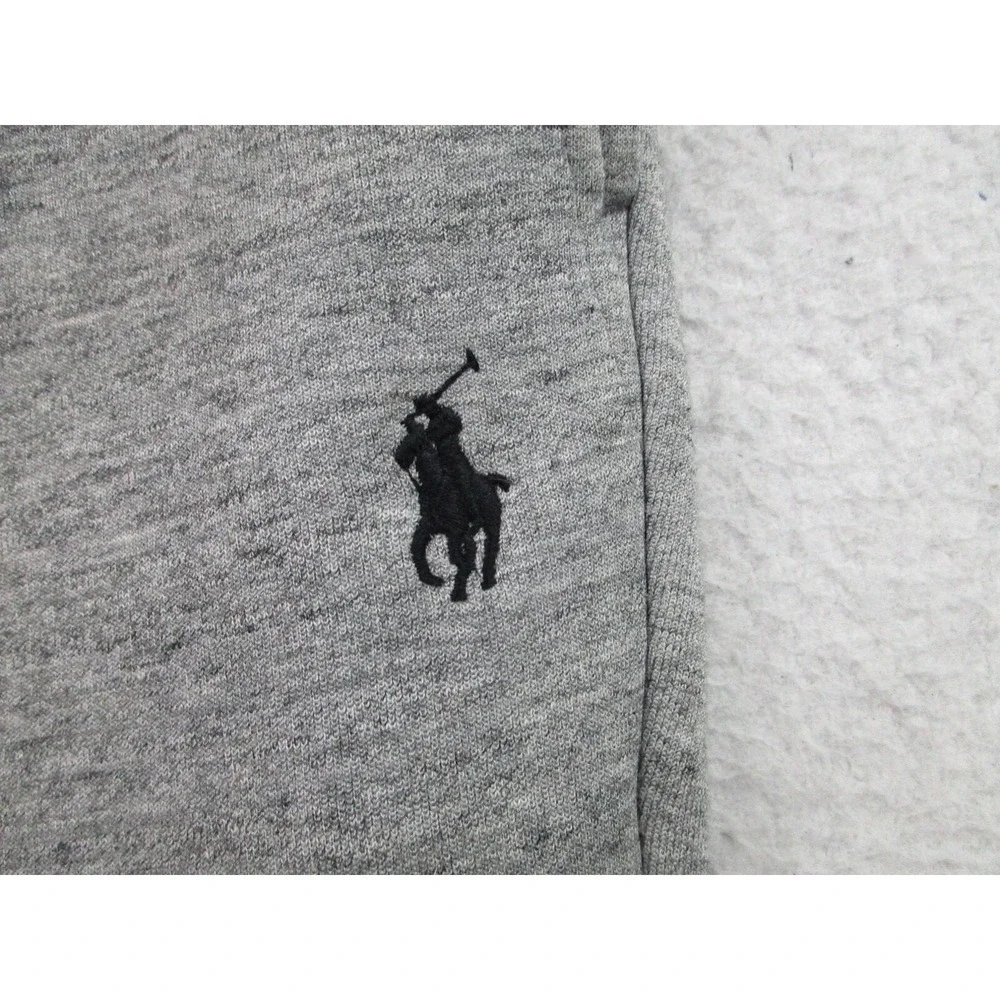 Polo Ralph Lauren Joggers Mens S Gray Drawstring Sweatpants Training Athleisure‎